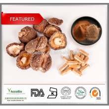 Extrait de champignon de Shitake de qualité supérieure / extrait de Shitake avec Lentinan 10%, 30%, 50%, CAS 37339-90-5
